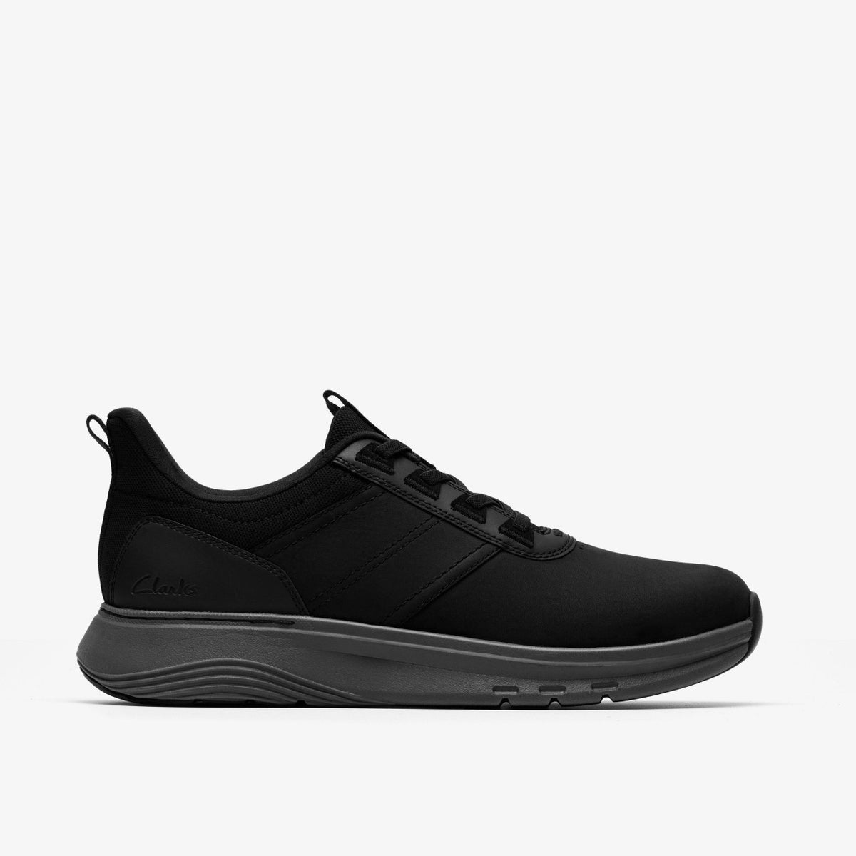 Clarks Great Value / Motion Trek LX Black Leather