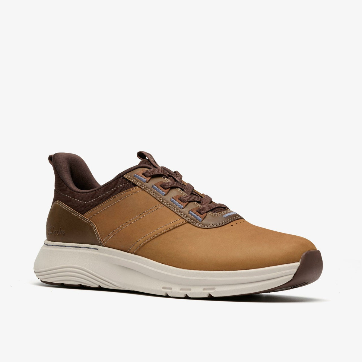 Clarks New / Motion Trek LX Dark Tan Leather