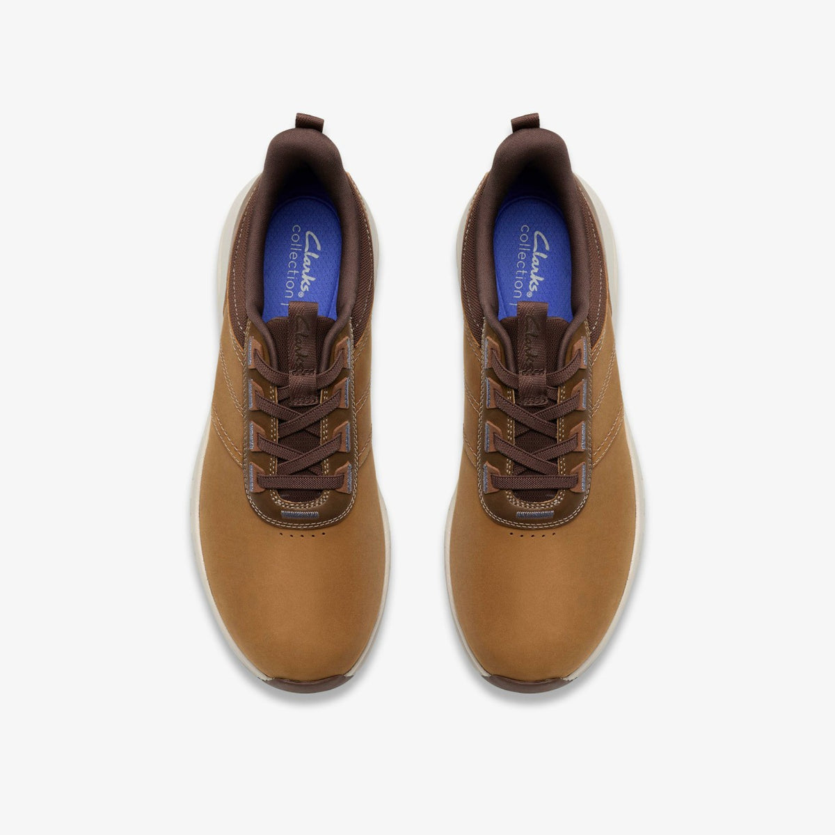 Clarks New / Motion Trek LX Dark Tan Leather