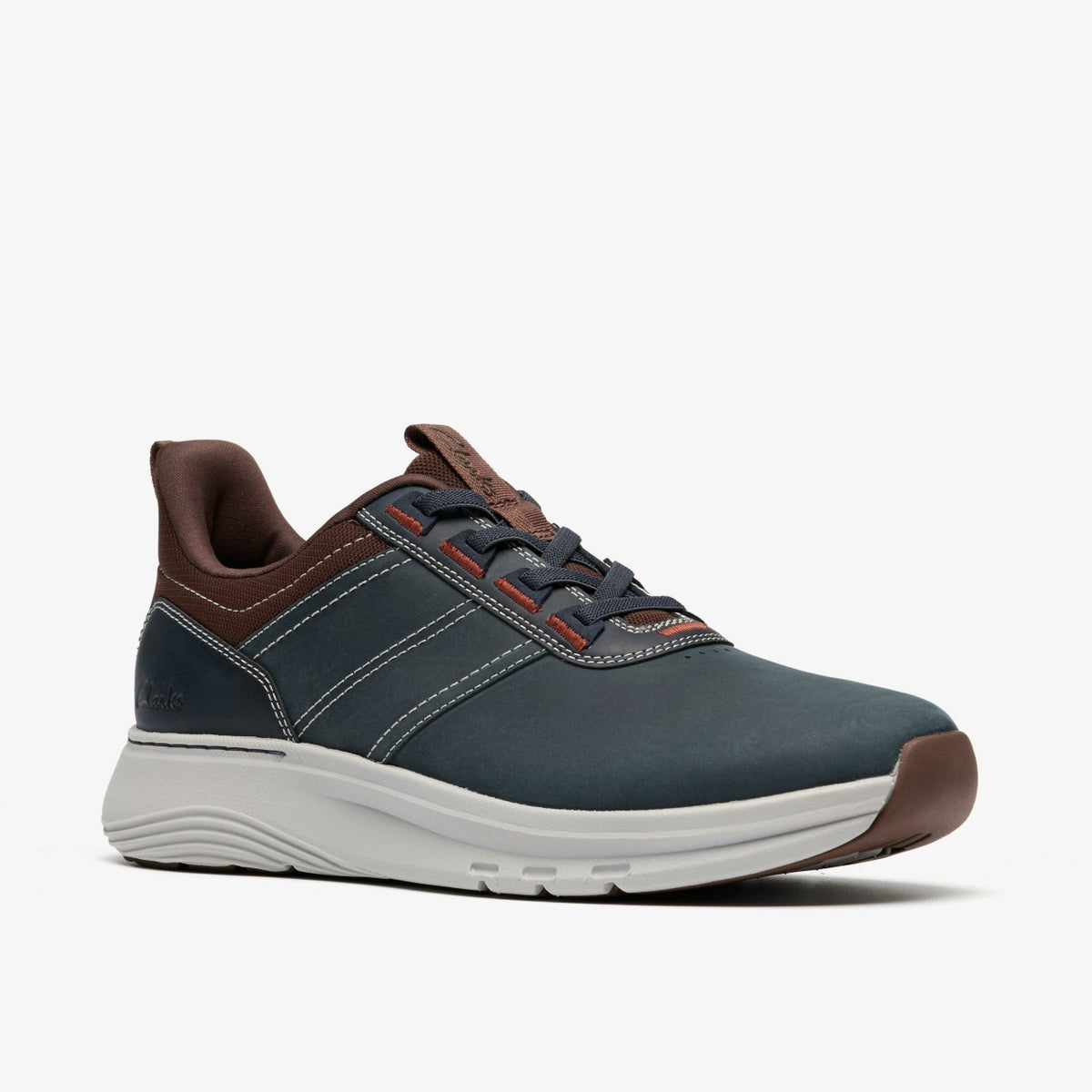 Clarks Signature / Motion Trek LX Navy Leather