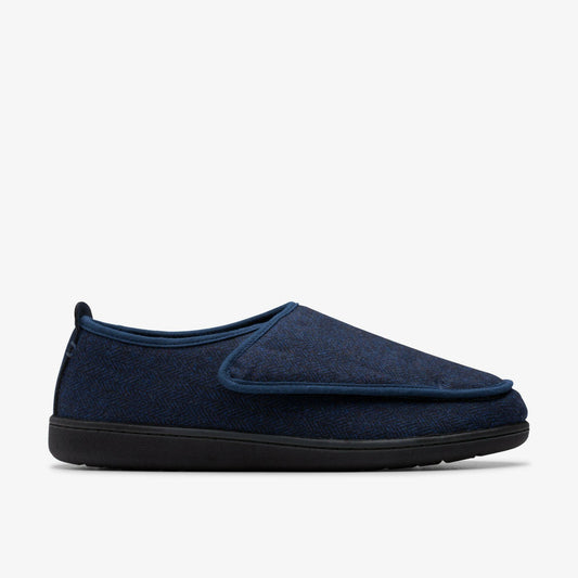 Clarks Latest / King Riptape Slipper Navy Interest