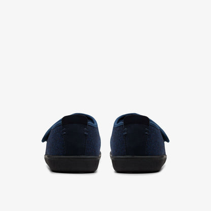 Clarks Latest / King Riptape Slipper Navy Interest
