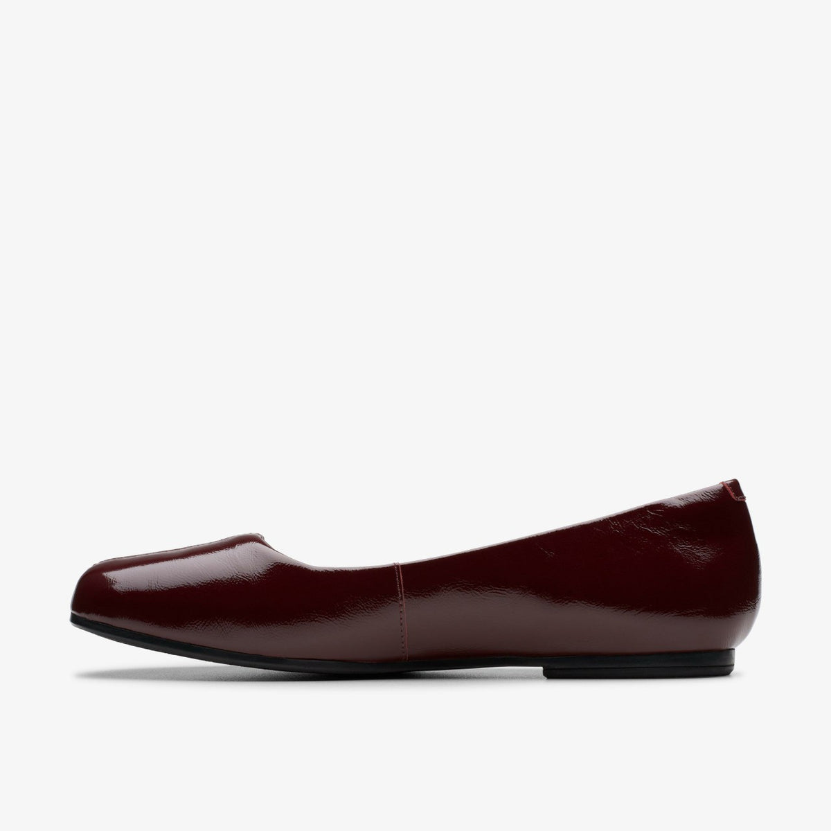 Clarks Trending / Livia Lily Burgundy Patent