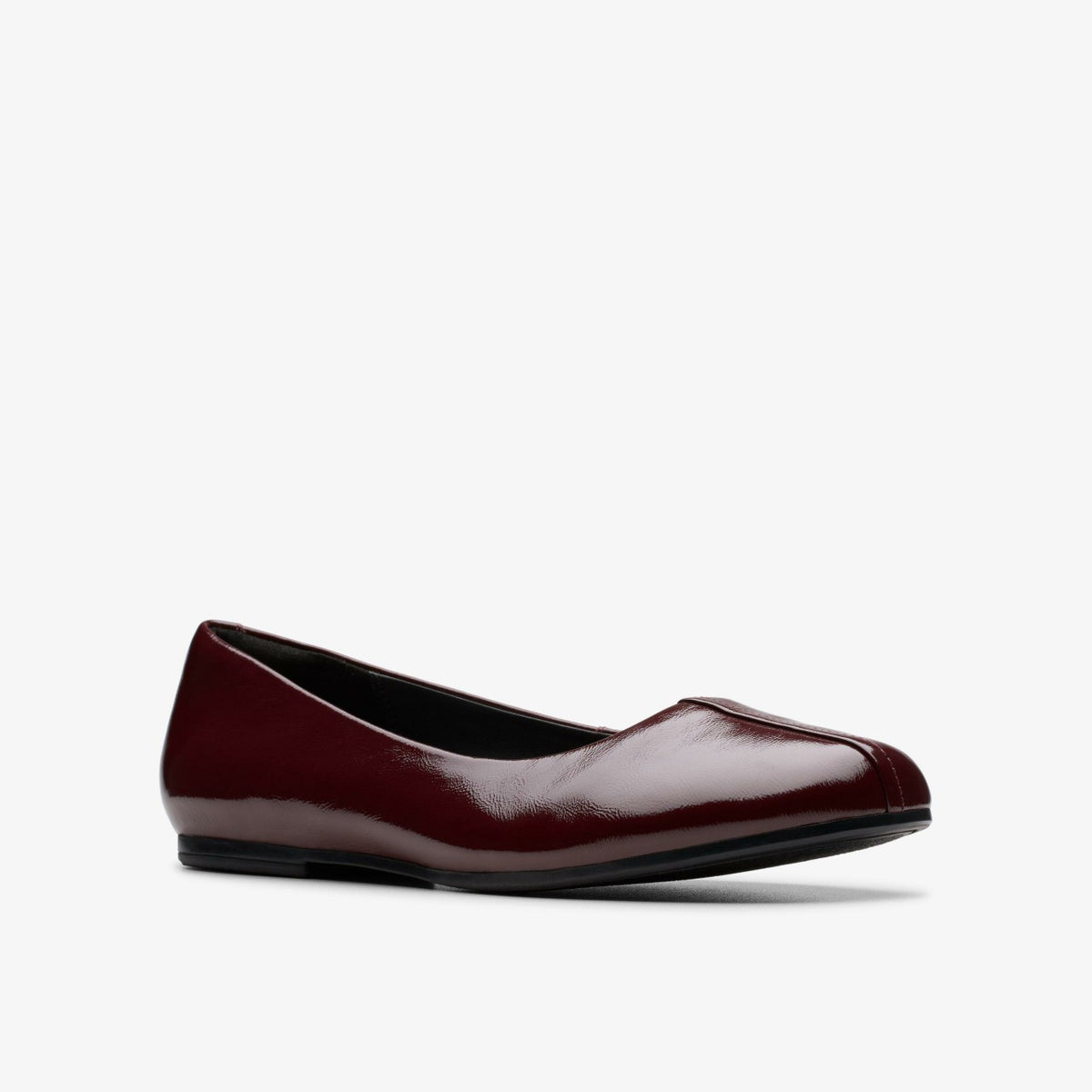Clarks Trending / Livia Lily Burgundy Patent