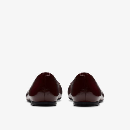 Clarks Trending / Livia Lily Burgundy Patent