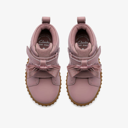 Clarks Discount / Cove Sky Toddler Dusty Pink
