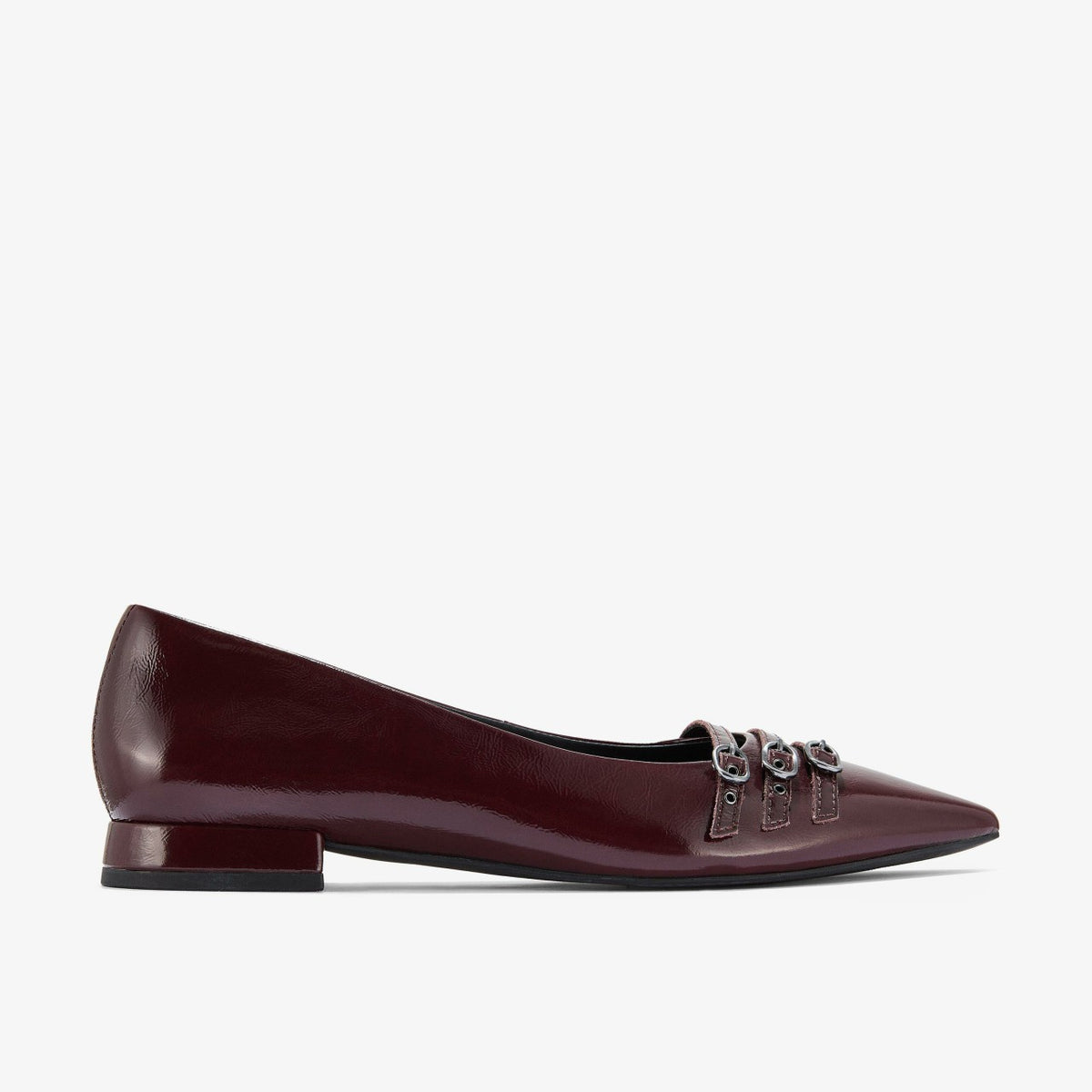 Clarks Exclusive / Sensa 15 Strap Burgundy Patent