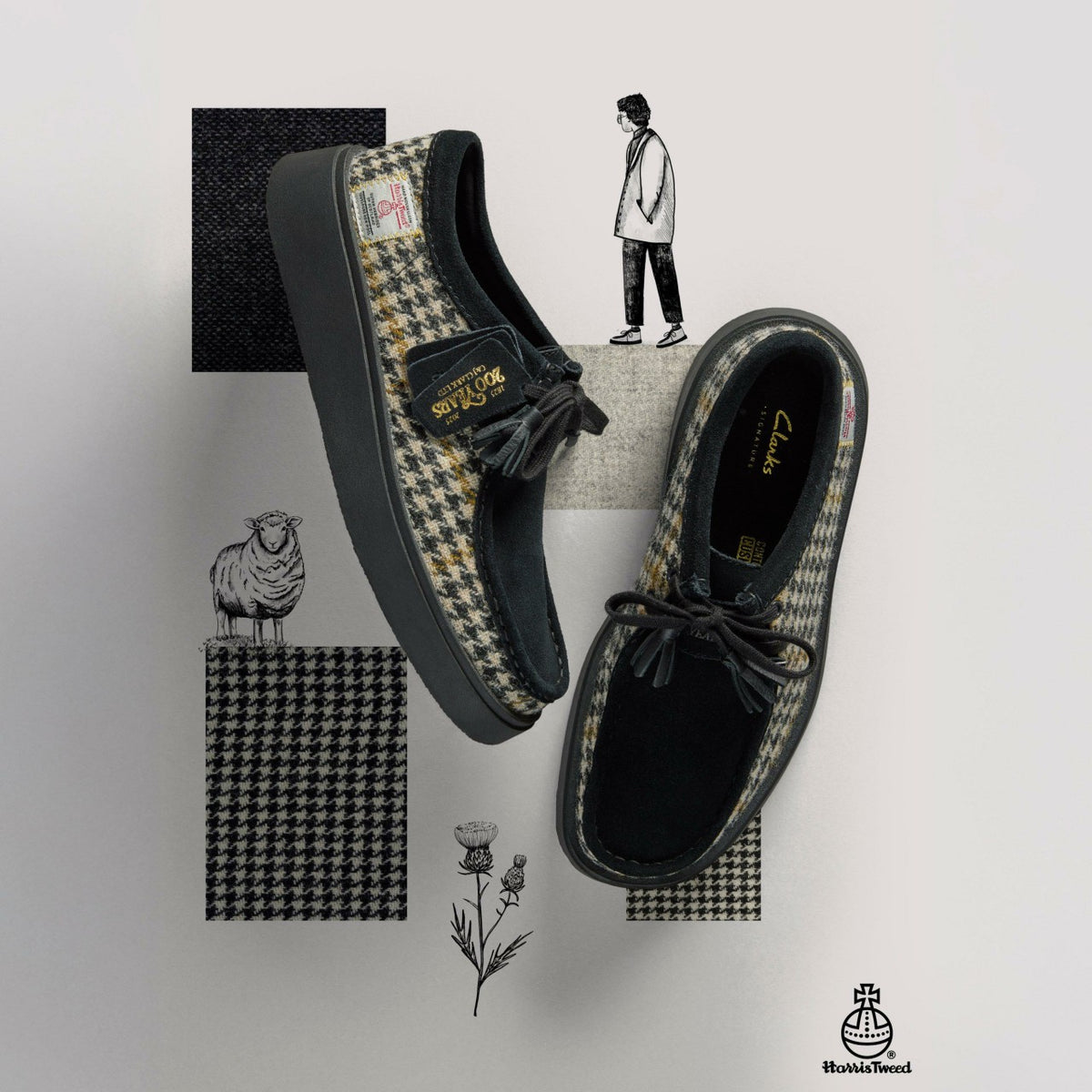 Clarks Best Seller / Torview Black Combination