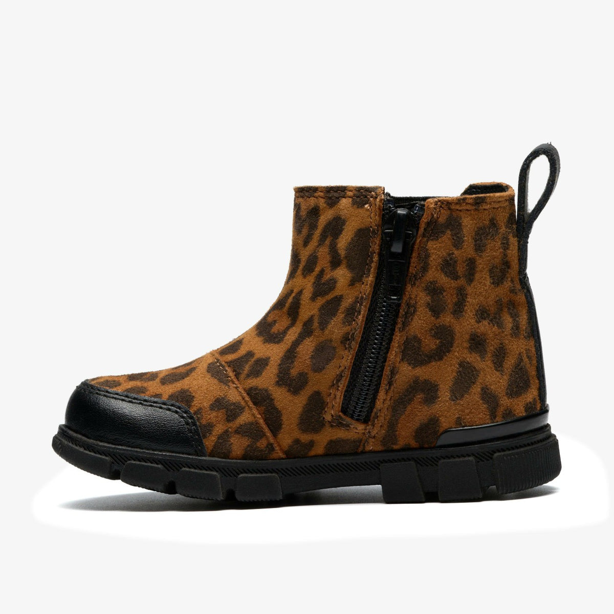Clarks Best Seller / Evyn Chelsea Toddler Leopard Print