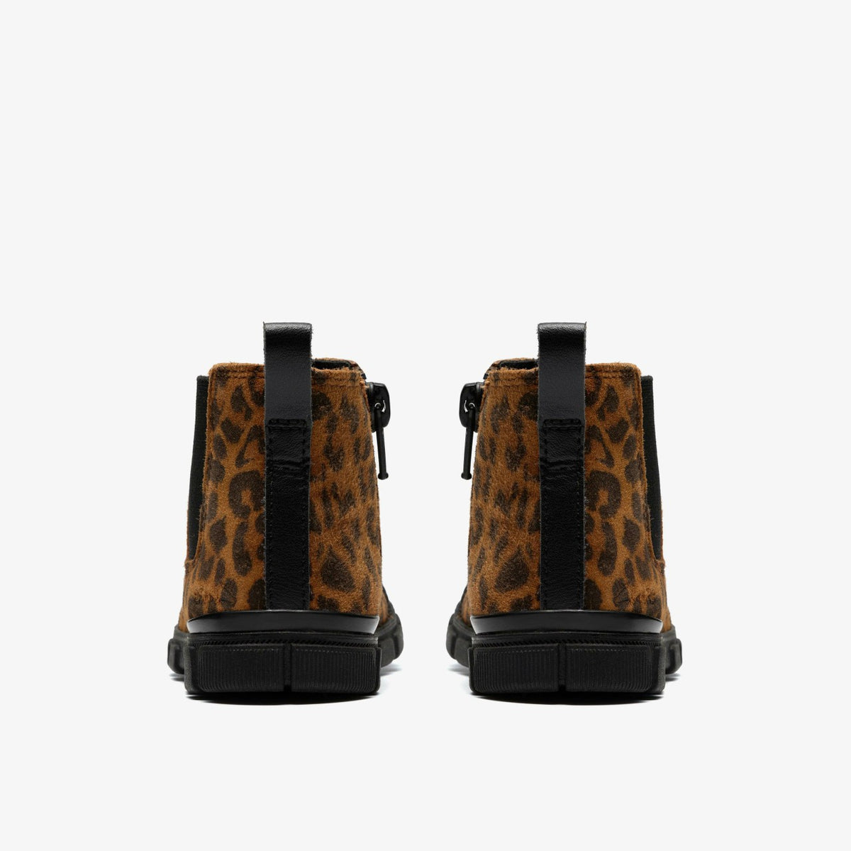 Clarks Best Seller / Evyn Chelsea Toddler Leopard Print