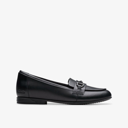 Clarks Exclusive / Finja Loafer Older Black Leather