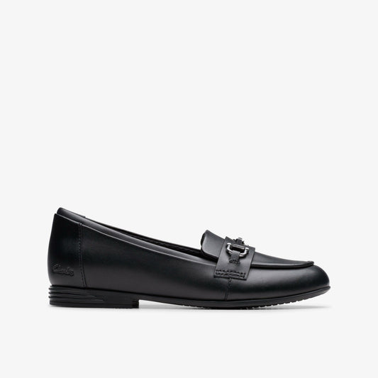 Clarks Exclusive / Finja Loafer Older Black Leather