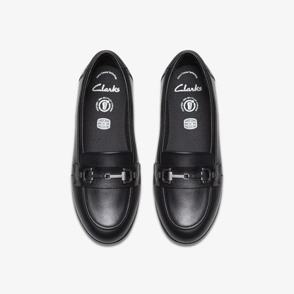 Clarks Exclusive / Finja Loafer Older Black Leather
