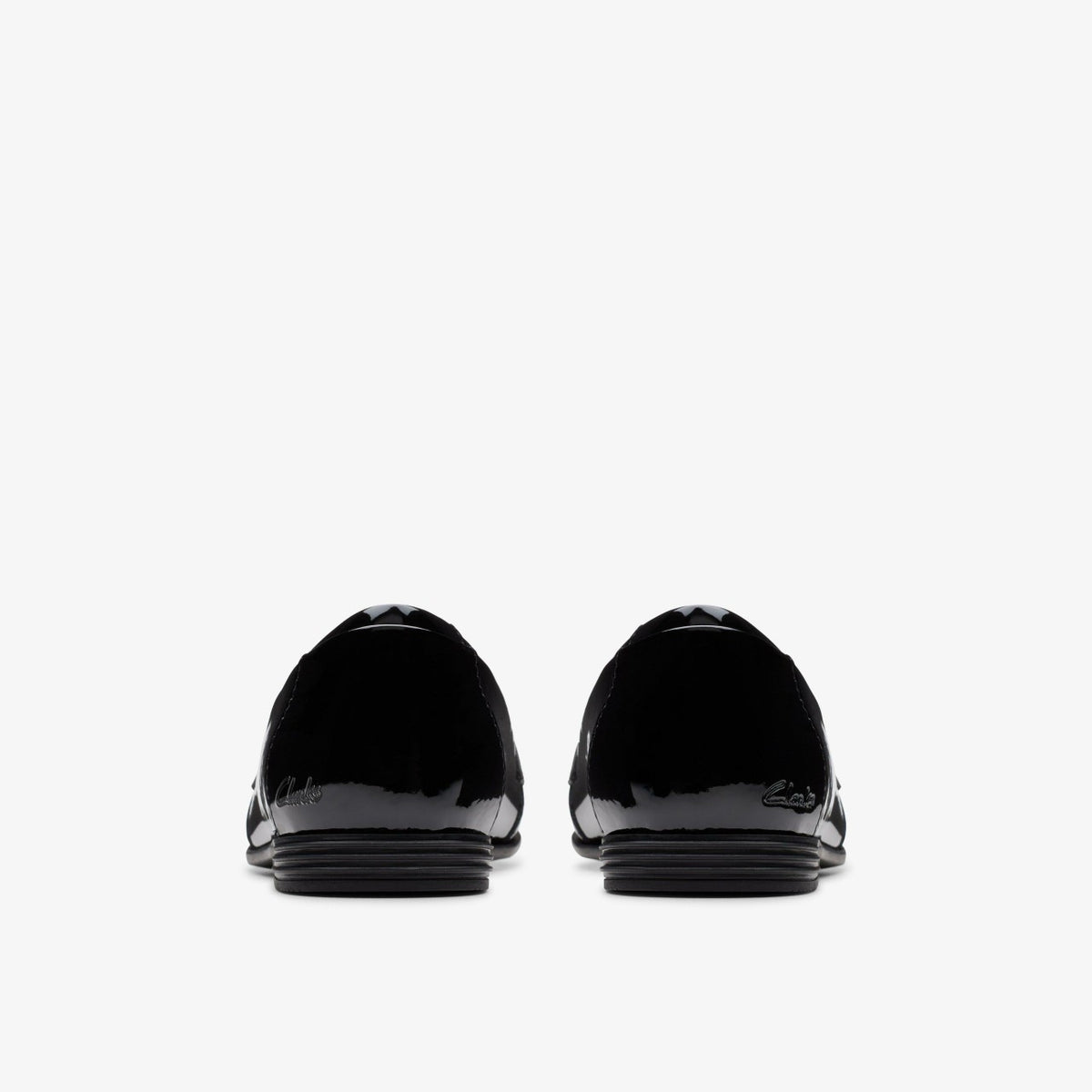 Clarks Premium / Finja Loafer Older Black Patent