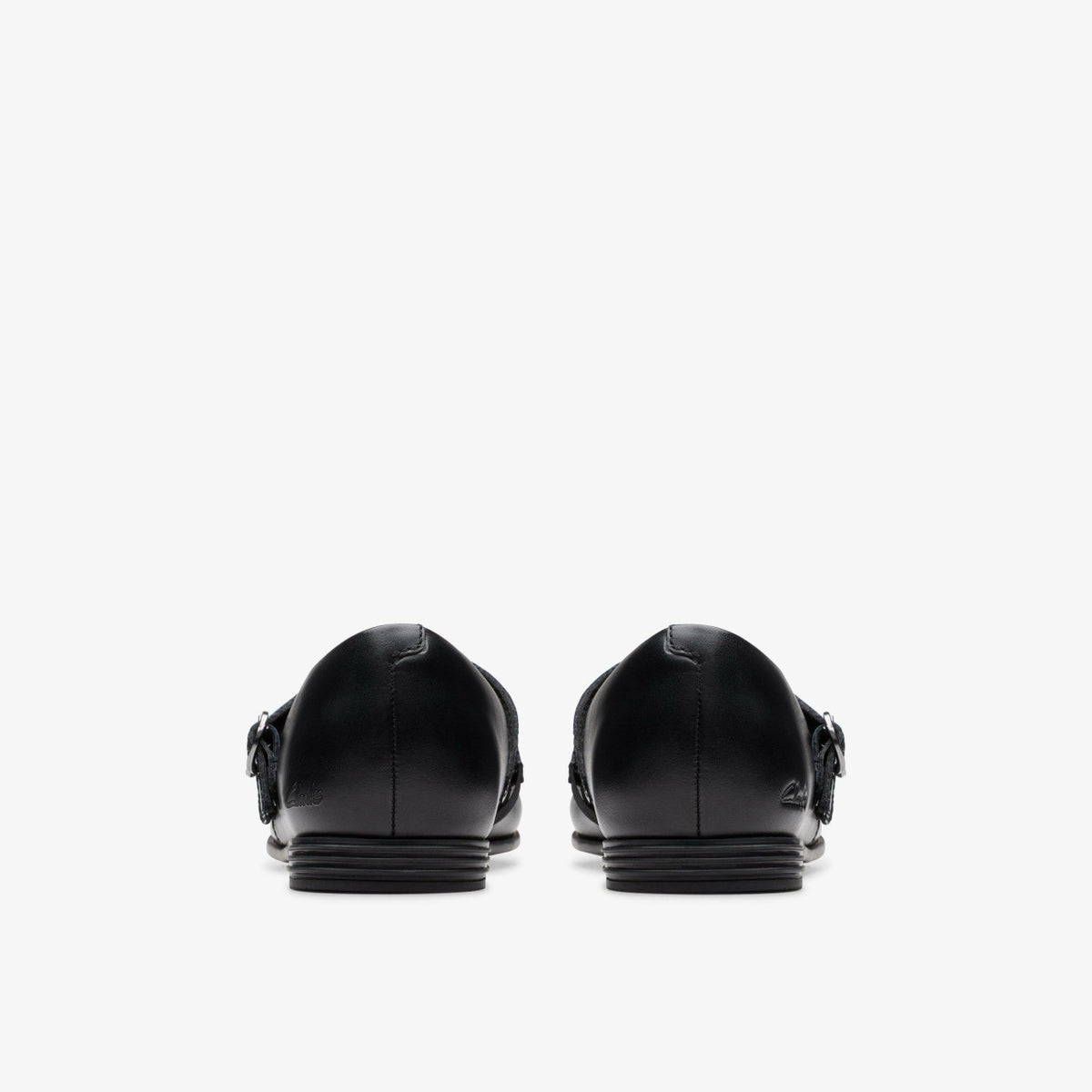 Clarks Recommended / Finja Bar Older Black Leather