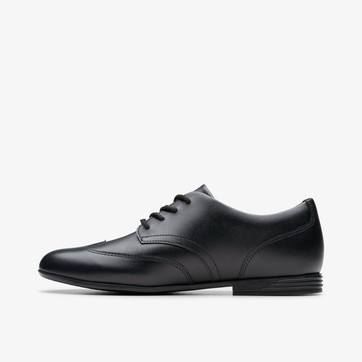 Clarks Value / Finja Wing Youth Black Leather