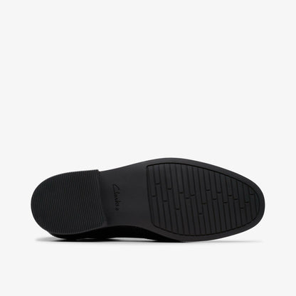 Clarks Hot Sale / Jonwin Wing Youth Black Leather