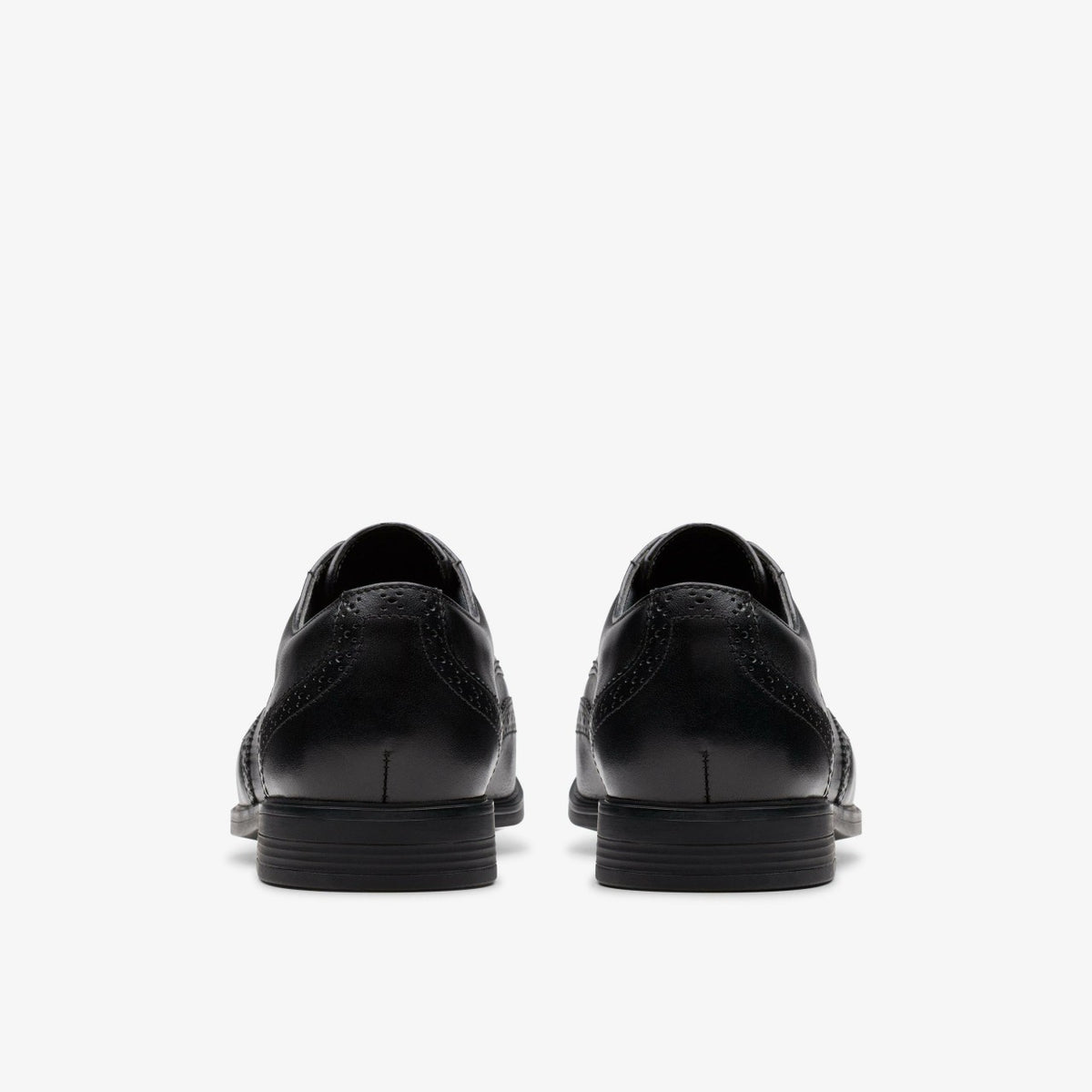 Clarks Hot Sale / Jonwin Wing Youth Black Leather