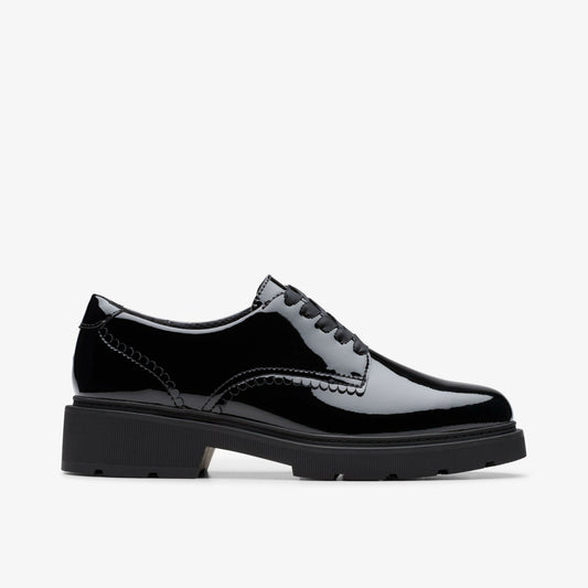 Clarks Value / Eris Pure Youth Black Patent