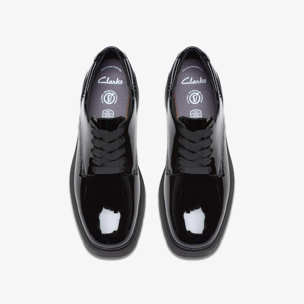 Clarks Value / Eris Pure Youth Black Patent