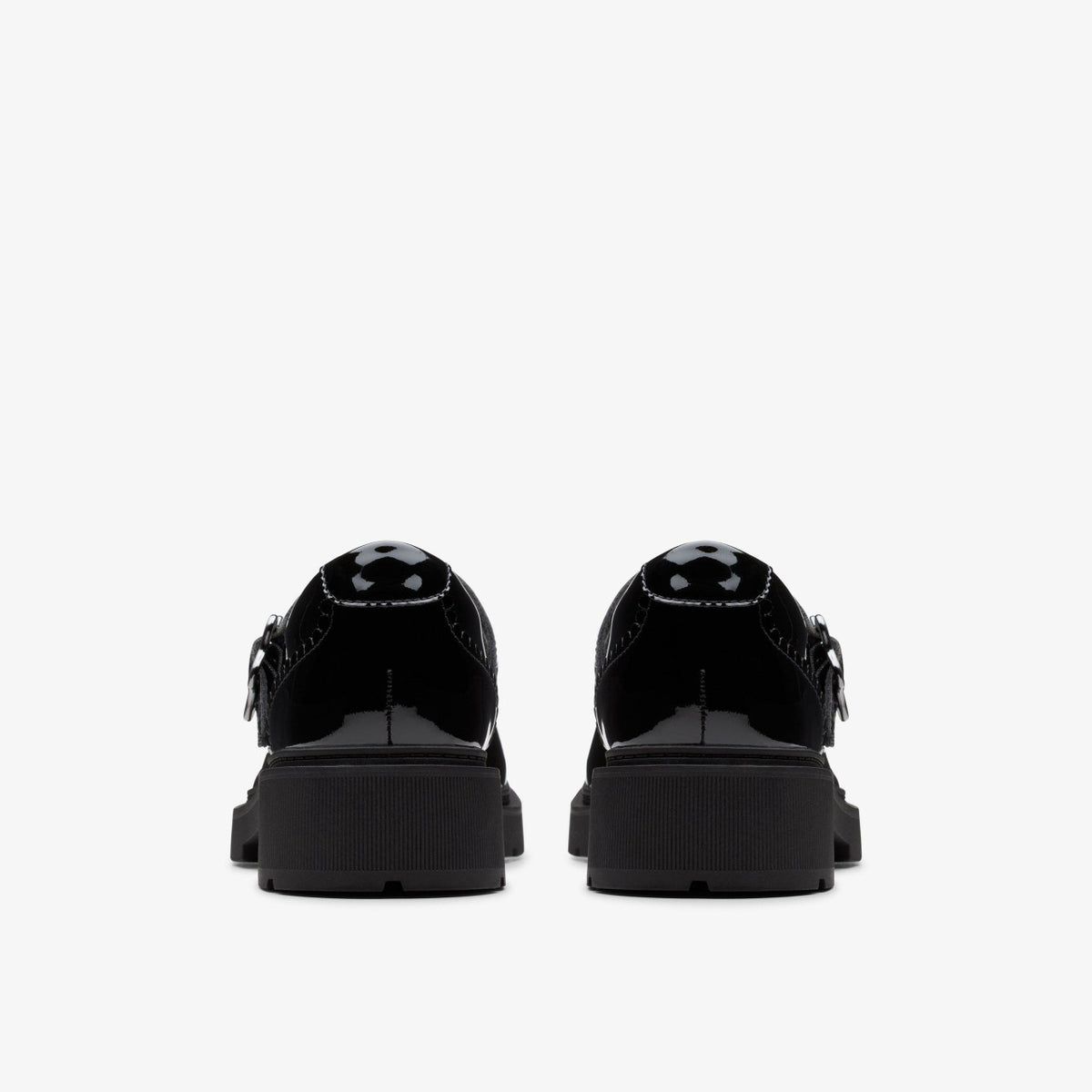 Clarks New / Eris Jane Youth Black Patent