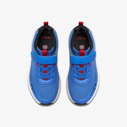 Clarks Great Value / Deyes Dash Kid Blue Synthetic