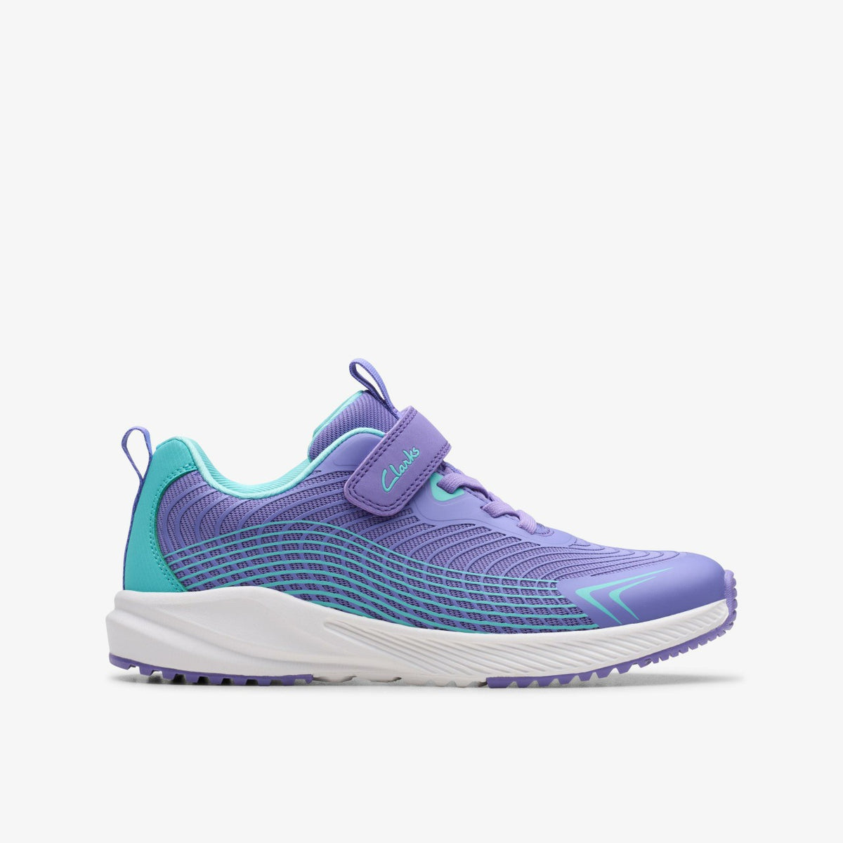 Clarks Premium / Deyes Dash Kids Purple Synthetic