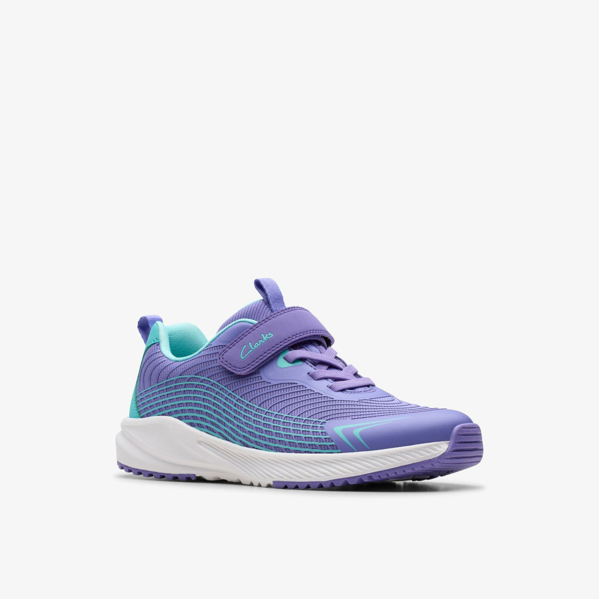 Clarks Premium / Deyes Dash Kids Purple Synthetic