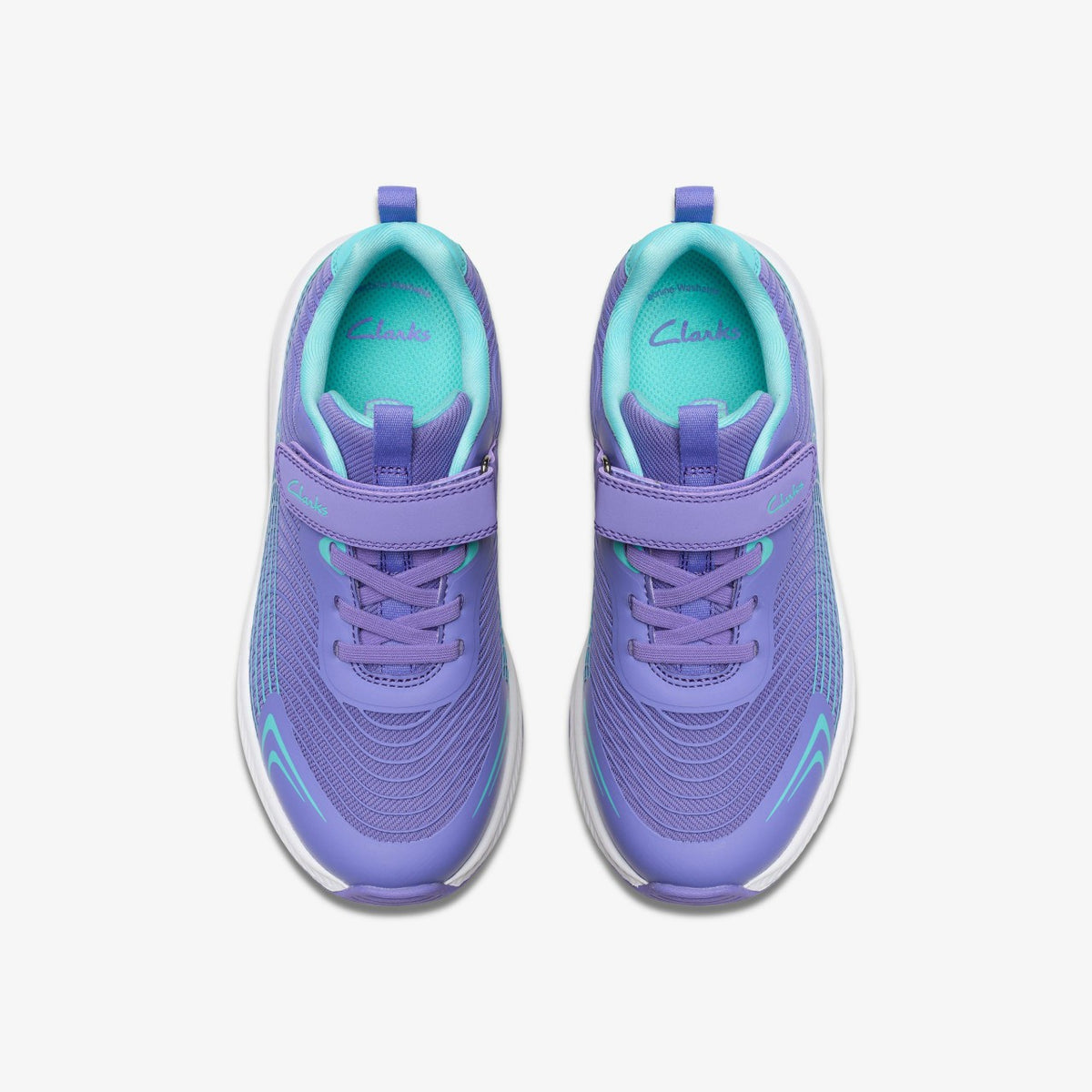 Clarks Premium / Deyes Dash Kids Purple Synthetic