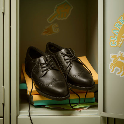 Clarks Best Price / Tapa Pure Youth Black Leather