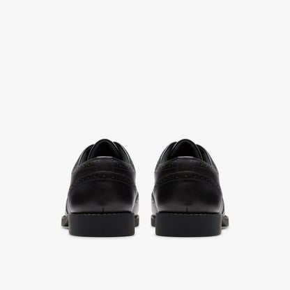 Clarks Best Price / Tapa Pure Youth Black Leather