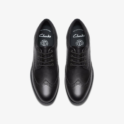 Clarks Best Price / Tapa Pure Youth Black Leather