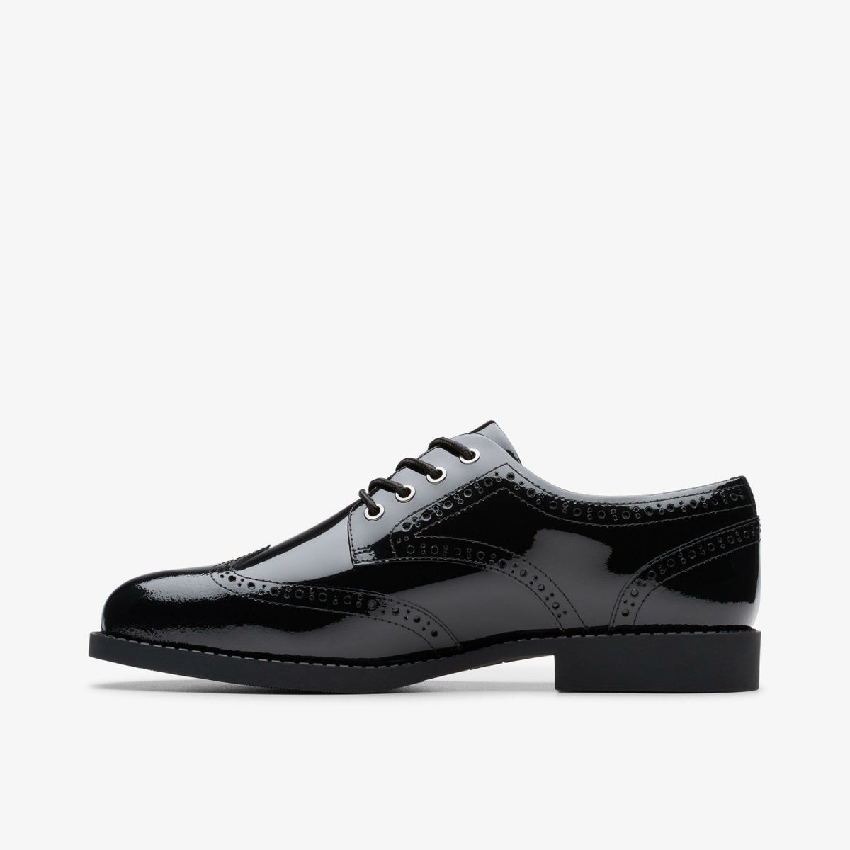 Clarks Premium / Tapa Pure Youth Black Patent