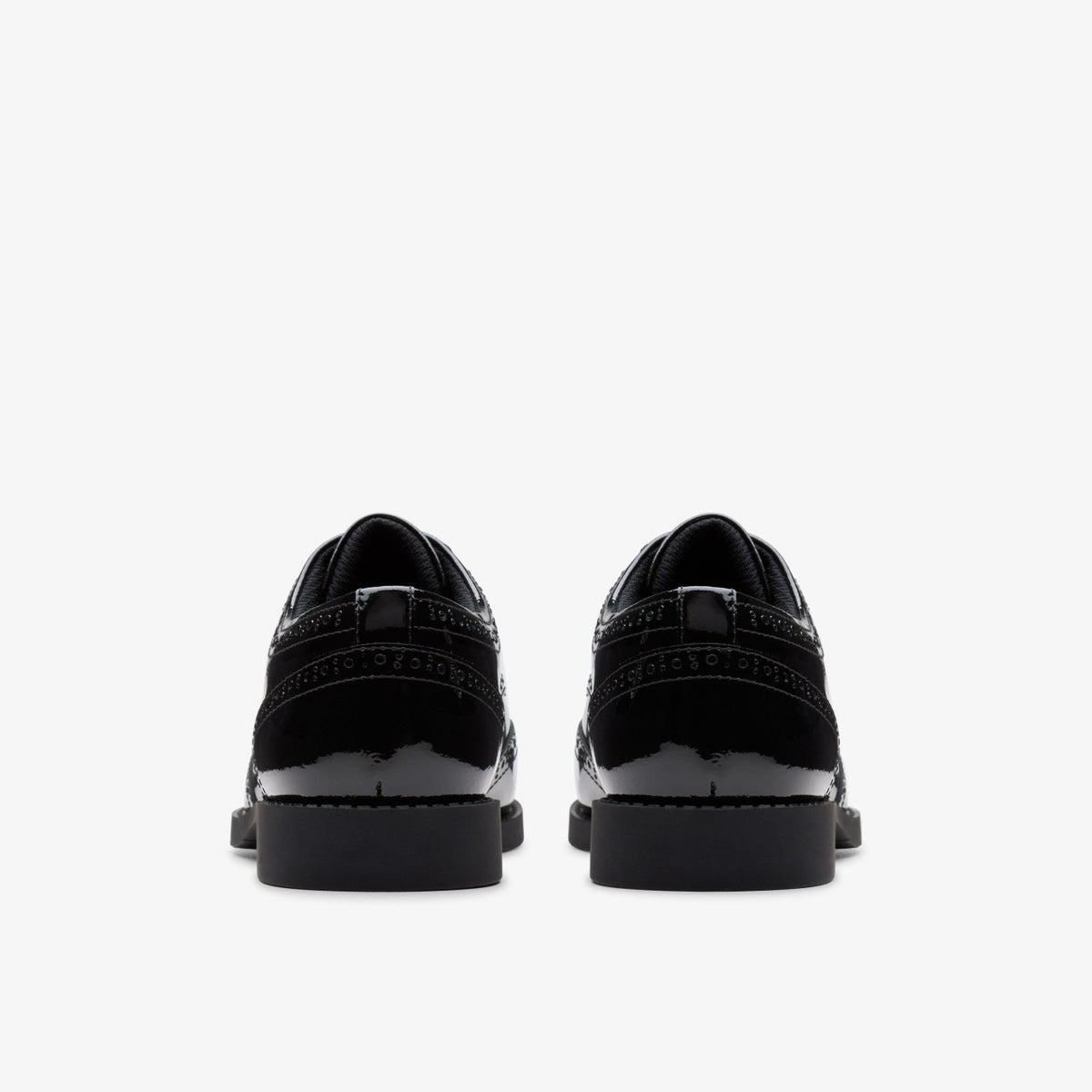 Clarks Premium / Tapa Pure Youth Black Patent