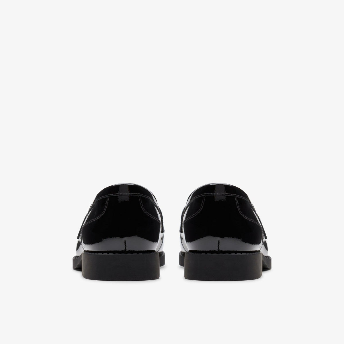 Clarks Recommended / Tapa Edge Youth Black Patent