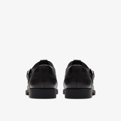Clarks Customer Favorite / Tapa Hope Youth Black Leather