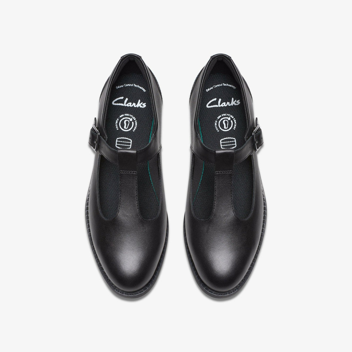 Clarks Customer Favorite / Tapa Hope Youth Black Leather