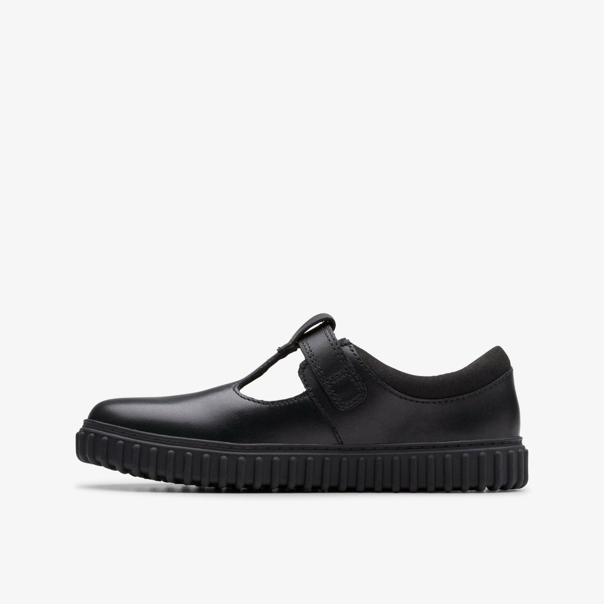 Clarks Essential / Cove Hope Kid Black Leather