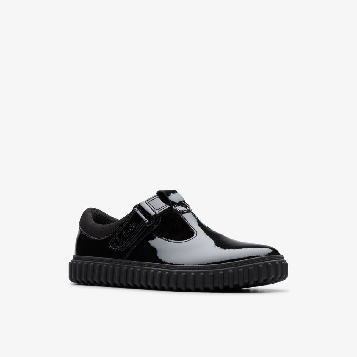 Clarks Quality / Cove Hope Kid Black Patent