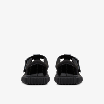 Clarks Quality / Cove Hope Kid Black Patent