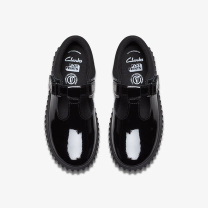 Clarks Quality / Cove Hope Kid Black Patent