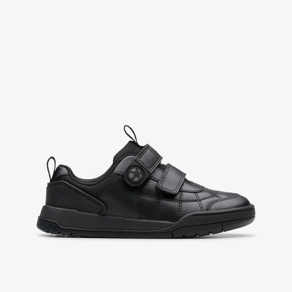 Clarks Deals / Laser Cross Kid Black Leather