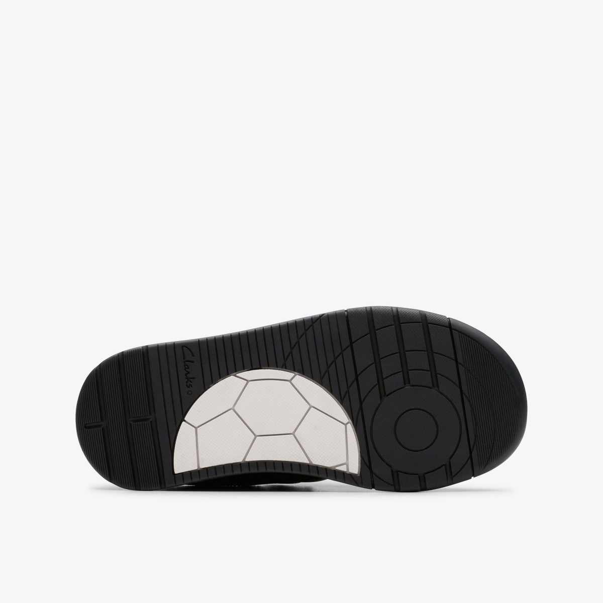 Clarks Deals / Laser Cross Kid Black Leather