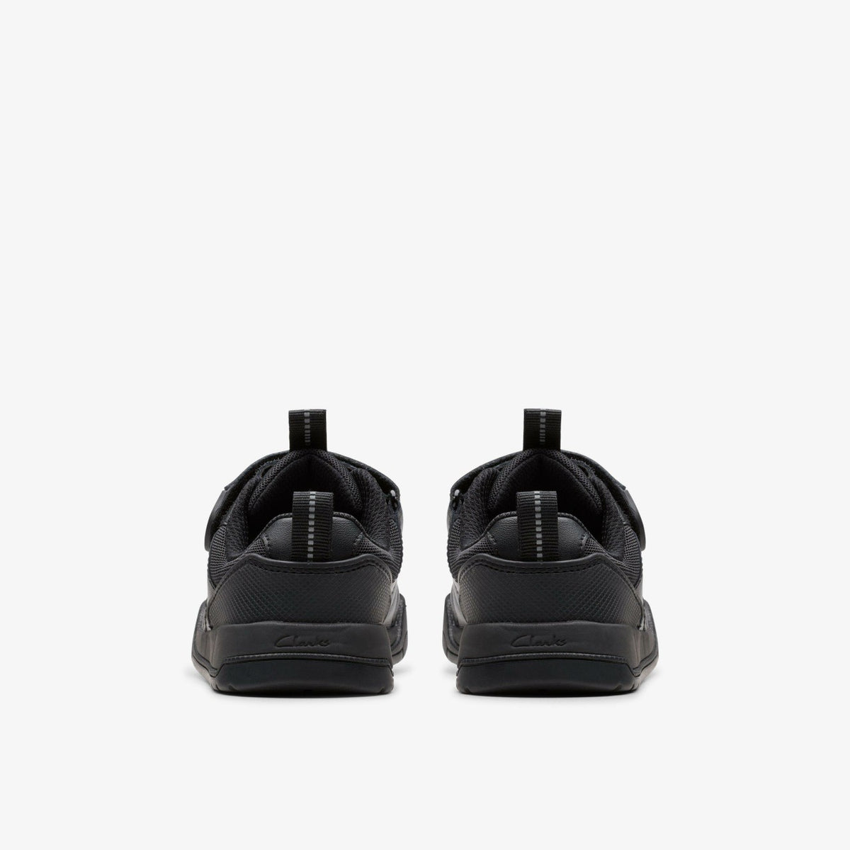 Clarks Deals / Laser Cross Kid Black Leather