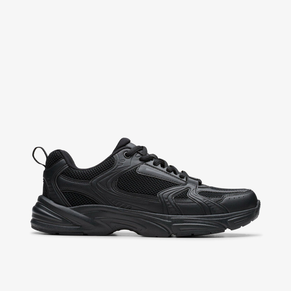 Clarks Sale / Crafton Move Youth Black