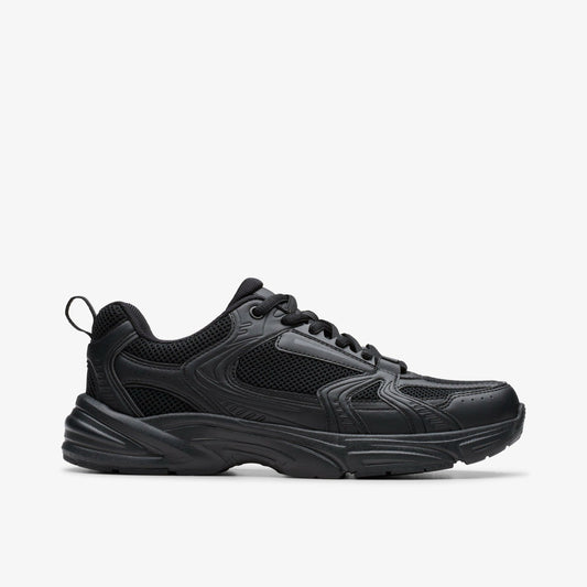 Clarks Sale / Crafton Move Youth Black