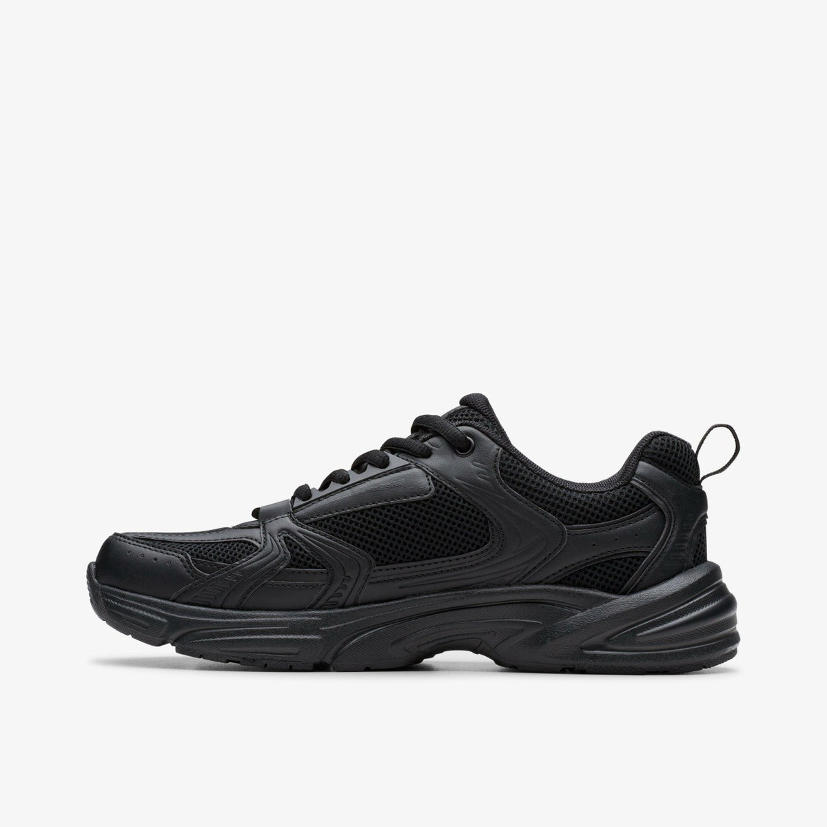 Clarks Sale / Crafton Move Youth Black