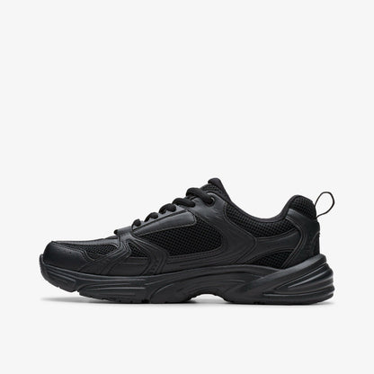 Clarks Sale / Crafton Move Youth Black