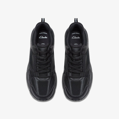 Clarks Sale / Crafton Move Youth Black