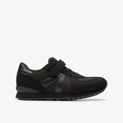 Clarks Exclusive / Jaspen Vibe Kid Black/Black